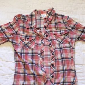 Passport Pink Plaid Shirt